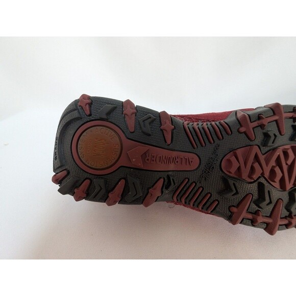 Allrounder by Mephisto Mary Jane Shoes Women's Red Comfort Active Shock Sz 8.5 - Picture 10 of 10